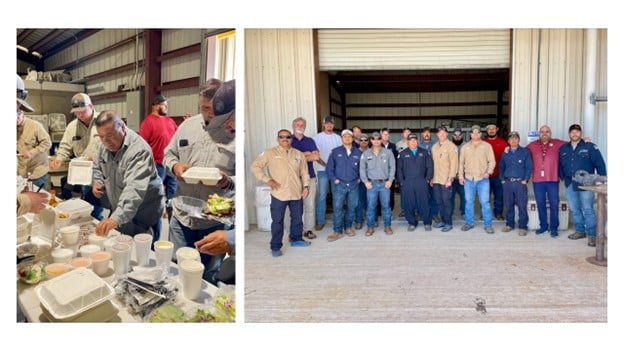 Corpus Christi employees and contractors join in on the celebration